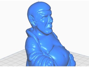 spock buddha star trek Sammlung Skulpturen mr 3d print model - Mito3D