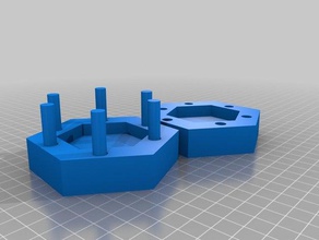 dice jail poles built 3d printing 3d print model - Mito3D