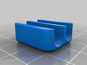 m&uumlckenputzer bowdenzughalter bricolage 3d print model - Mito3D