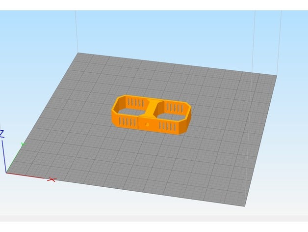 suporte dual extrusora tevo tornado 3D print model - Mito3D