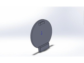 opel astra rear bumper plug other bamper vauxhall 3d print model - Mito3D