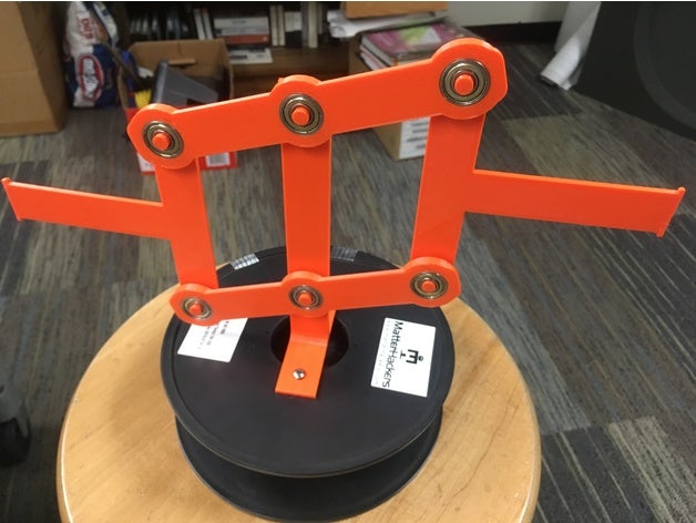 roberval balance bearings demonstration mechanics physics science education 3D print model - Mito3D