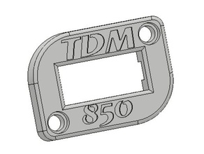 yamaha tdm850 spannungsanzeige automotive 3d print model - Mito3D