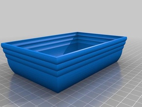 bonsai Topf Füße Container 3d print model - Mito3D