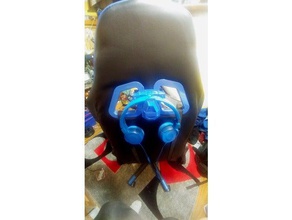 gaming chair headphone hanger gadgets holder hook office 3d print model - Mito3D