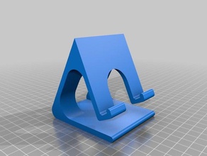 özelleştirilmiş telefon stand 3d print model - Mito3D