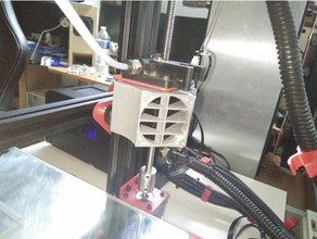 suporte ventilateur despeje moteur extrudeur cr-10 sub-20 3d a impressora os acessórios alfawise 3d print model - Mito3D