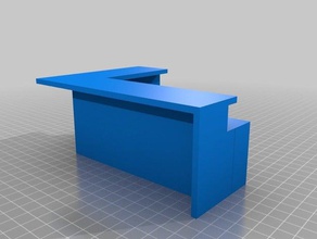 bar-Tisch Modell Möbel sushi-bar 3d print model - Mito3D
