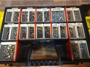 Sortieren Kisten - Boxen kleinsortiment schraubensortiment sorter 3d print model - Mito3D