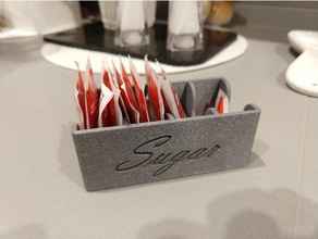 açúcar caixa a cozinha jantar armazenamento 3d print model - Mito3D
