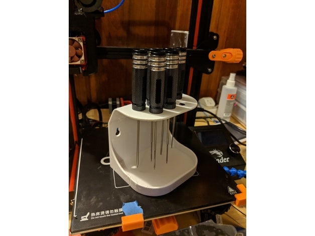 hex-Treiber stand 3D print model - Mito3D