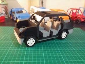 4wd Fahrzeuge 3d print model - Mito3D