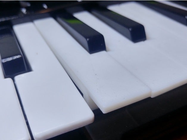 replacement keys mini piano music digital electric kawasaki 3D print model - Mito3D
