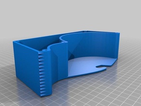 50mm embalagem dispensador de fita borda corte office 3d print model - Mito3D