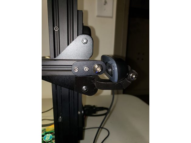 cr10 ender-webcam mount c270 3d drucken 3D print model - Mito3D