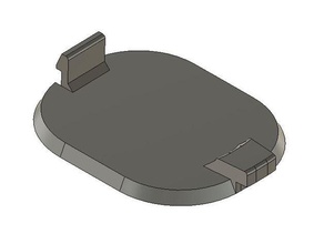 honda cr-v rear taillights mount screw cover 3d print model - Mito3D