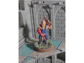 space plumber claw gsc oldhammer rogue trader wh40k 3d print model - Mito3D