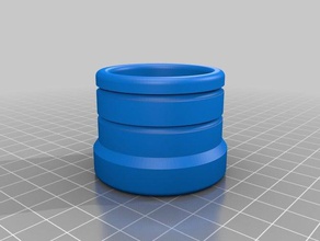 adapt-a-damper o-ring fittings 3d print model - Mito3D