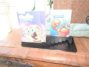 spongebob titolare della carta giocattolo gioco accessori 3d print model - Mito3D