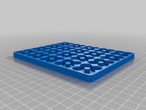 battery tray aa organization customized 3d print model - Mito3D