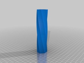 espiral vaso 3d impressão 3d print model - Mito3D