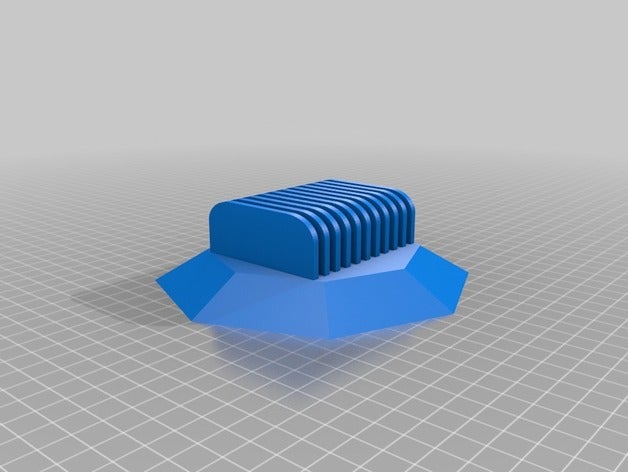 printbed supporto stand a specchio 3D print model - Mito3D