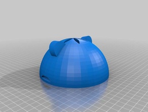 kask kulakları öğrenme 3d print model - Mito3D