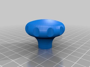 knobknaufhandwheel m8 ev 3d print model - Mito3D