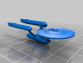 federale dreadnought i giocattoli giochi le battaglie flotta scifi starship trek 3d print model - Mito3D
