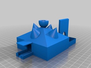 crazy house 3d print model - Mito3D