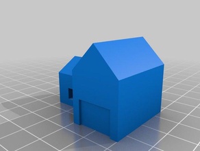 Haus Gebäude Strukturen 3d print model - Mito3D