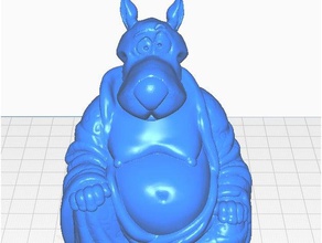 scooby doo buddha film per la tv collection sculptures cartoon mostra 3d print model - Mito3D