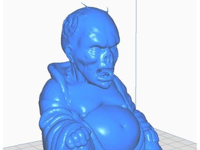 zombie buddha zombies 3d print model - Mito3D