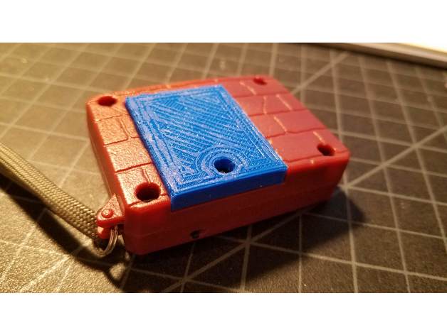 digimon v20th battery cover electronics vpet 3D print model - Mito3D