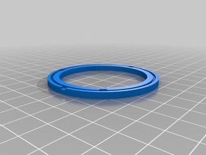 monoprice delta mini effector add ring led 3d print model - Mito3D