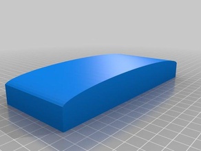tech deck mani pad 3d impressão fingerboard escala de rampa 3d print model - Mito3D