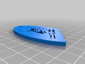 predador schl sselanh dedo 3d print model - Mito3D