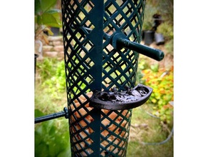 oriole jelly cup peanut feeder outdoor garden birdfeeder bird orioles 3d print model - Mito3D