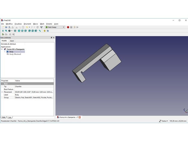 gt printer guides lock a4 size formato freecad godzyteam m2026 samsung 3D print model - Mito3D