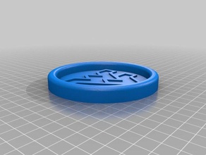 west virginia coaster kitchen dining 3d print model - Mito3D