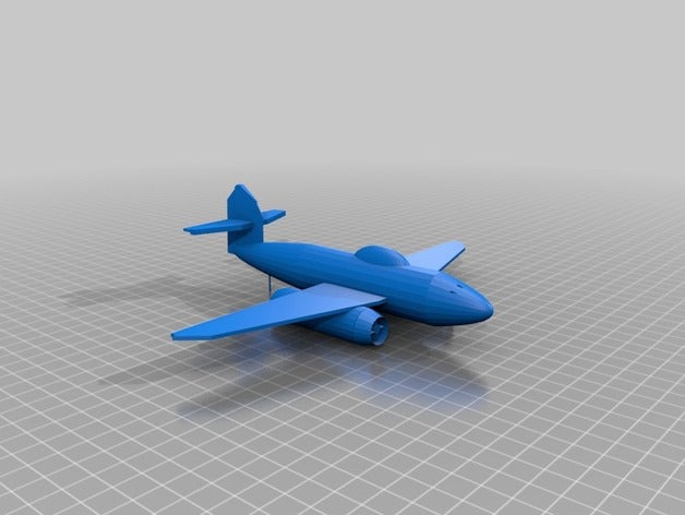 me 262 de combate 3D print model - Mito3D