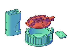 bttf mr fusion trinket box gadgets back future 3d print model - Mito3D