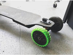 backfire ranger x1 tire 3d printing electric skateboard 3d print model - Mito3D