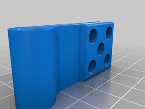 piscina de giz clipe suporte brinquedo jogo acessórios 3d print model - Mito3D
