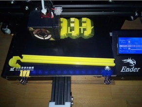 led-strip holder ender 3 other v-slot 2020 profiles 3d printer accessories led 3d print model - Mito3D
