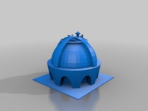 mon personnalisés sci fi city builder l'art 3d print model - Mito3D