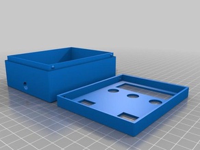project box 120x80x40 3d printing 3d print model - Mito3D