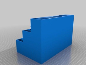 Sämling Treppe Haushalt Mütter Tag Pflanzer Topf 3d print model - Mito3D