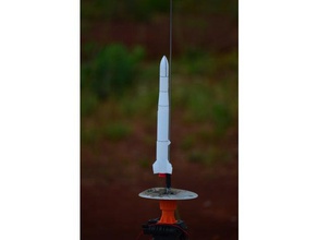 launcherone modelo de cohete - 13mm el virgen la órbita 3d print model - Mito3D