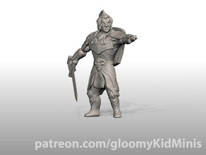 hobgoblin guerreiro jogos 3d print model - Mito3D